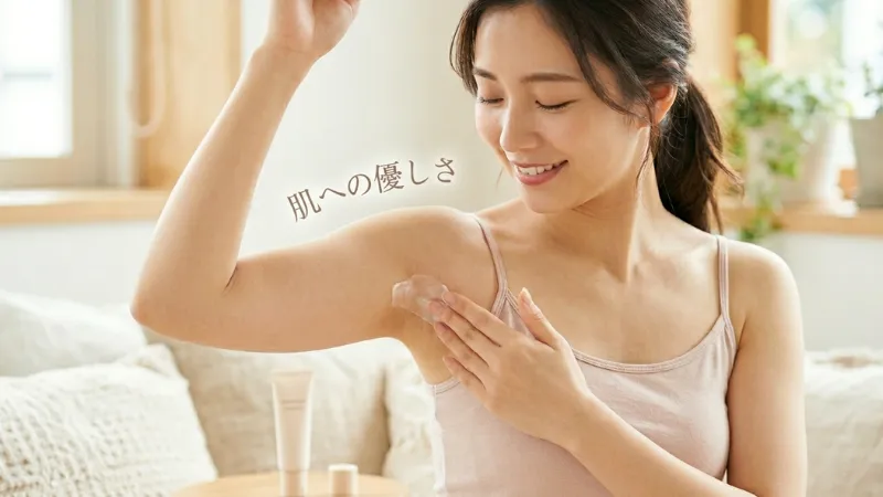 肌へのやさしさのイメージ